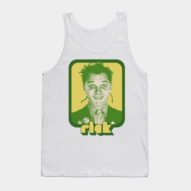 Rick - The Young Ones Retro Fan Art Design Tank Top by DankFutura